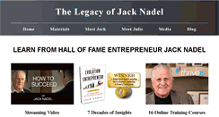 Desktop Screenshot of jacknadel.com